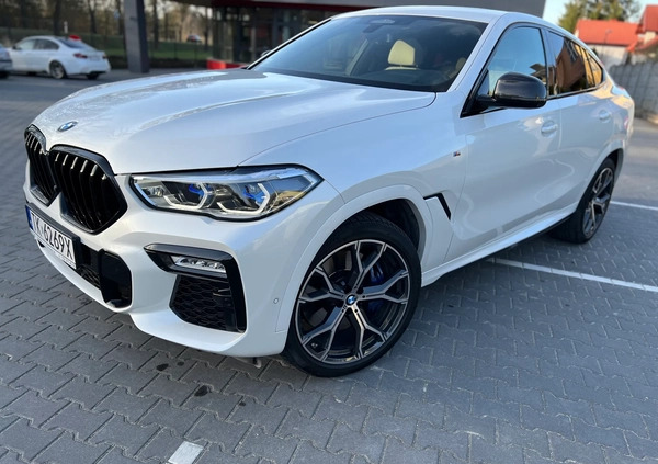 BMW X6 cena 395000 przebieg: 58000, rok produkcji 2020 z Chmielnik małe 781